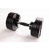 Nakládací jednoruční činka FINNLO Dumbbell Smartlock, 2x20kg